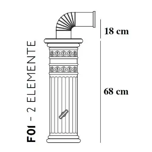 Accessoires-de-cheminee-Sergio-Leoni-Colonne-en-ceramique-pour-Giglio-E-1