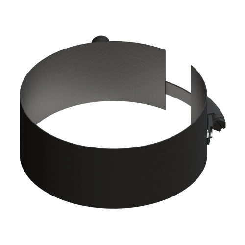 Befestigungsschelle-mit-Gewindemuffe-schwarz-Jeremias-PELLET-LINE-1