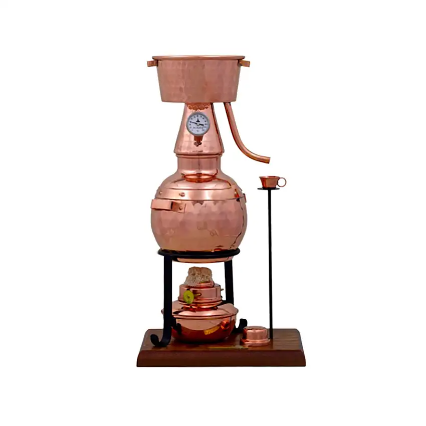 Destille-Alquitar-premium-0-7L-mit-Spiritusbrenner-und-Thermometr-1