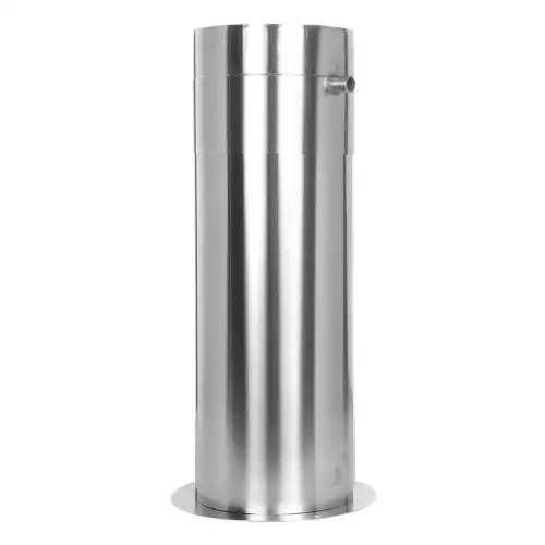 Edelstahlschornstein-DWV03-Teleskopstuetze-250-690-mm-Kondensatablauf-seitlich-1