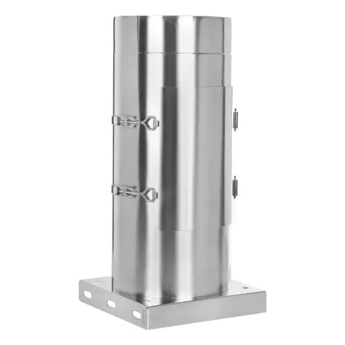 Edelstahlschornstein-DWV382-Reinigungselement-mit-Grundplatte-und-Kondensatablauf-unten-1