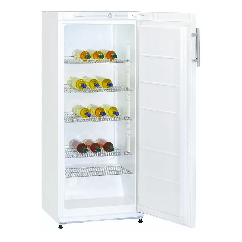 Flaschenkuehlschrank-Typ-GKS29-V-H-280F-weiss-mit-Innenbeleuchtung-1