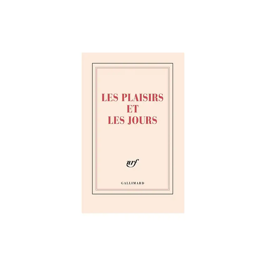 Gallimard_Carnetdepoche-Lesplaisirsetlesjours-1