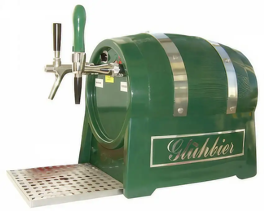 Gluehweinzapfanlage-Getraenke-durchlauferhitzer-Kombigeraet-Fassformgehaeuse-2-leitig-9-kW-99924141_1-1