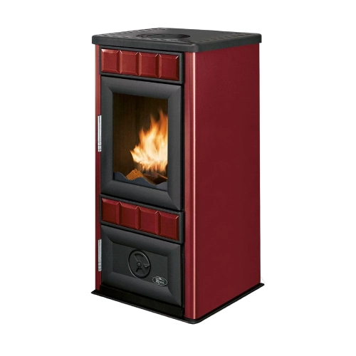 Kaminofen-Royal-King-S-Stahl-Bordeauxrot-1