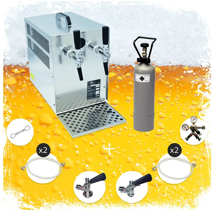 Komplett-Set-Zapfanlage-Bierkoffer-2-ltg-60-Liter-h-1
