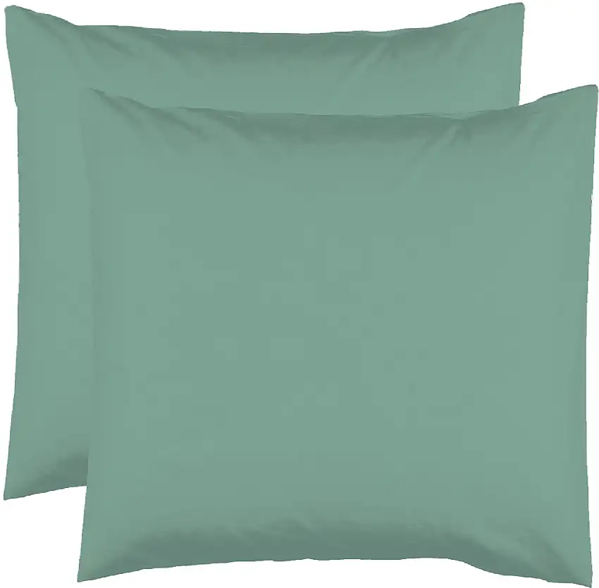 Lot-de-2-taies-63x63-coton-VERT-tilleul-1