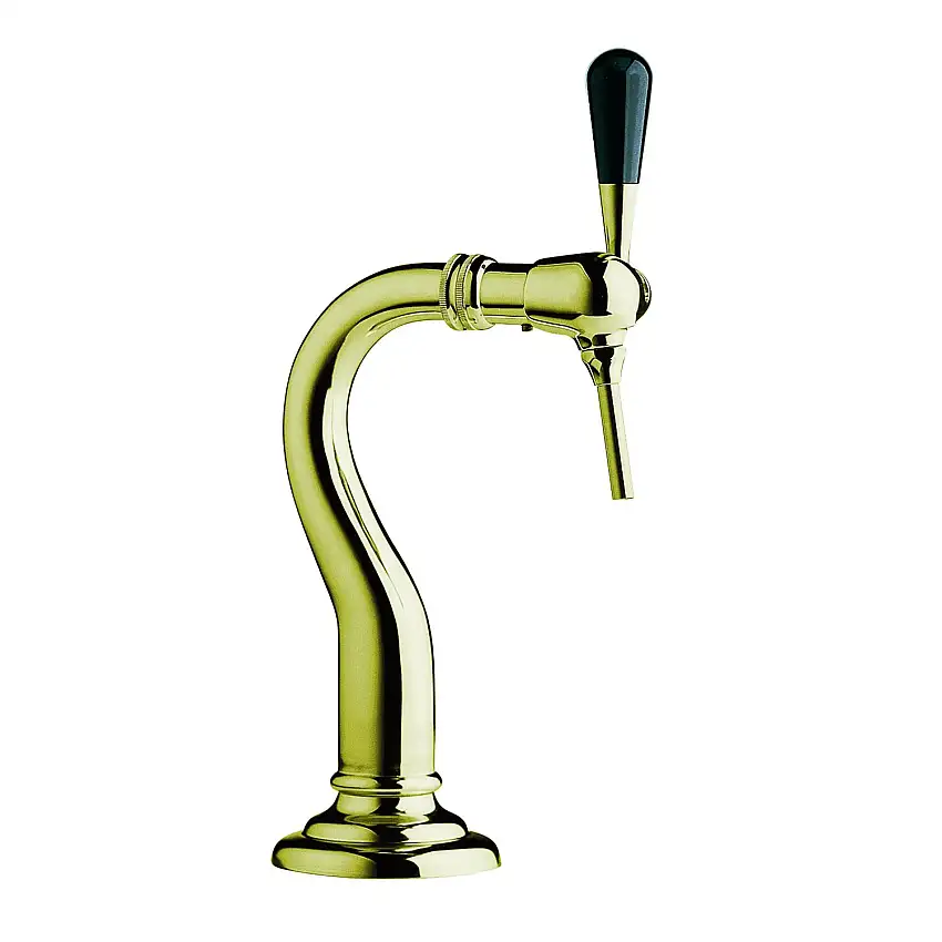 Schanksaeule-Modell-Baby-Schwanenhals-1-leitig-Messing_1-1