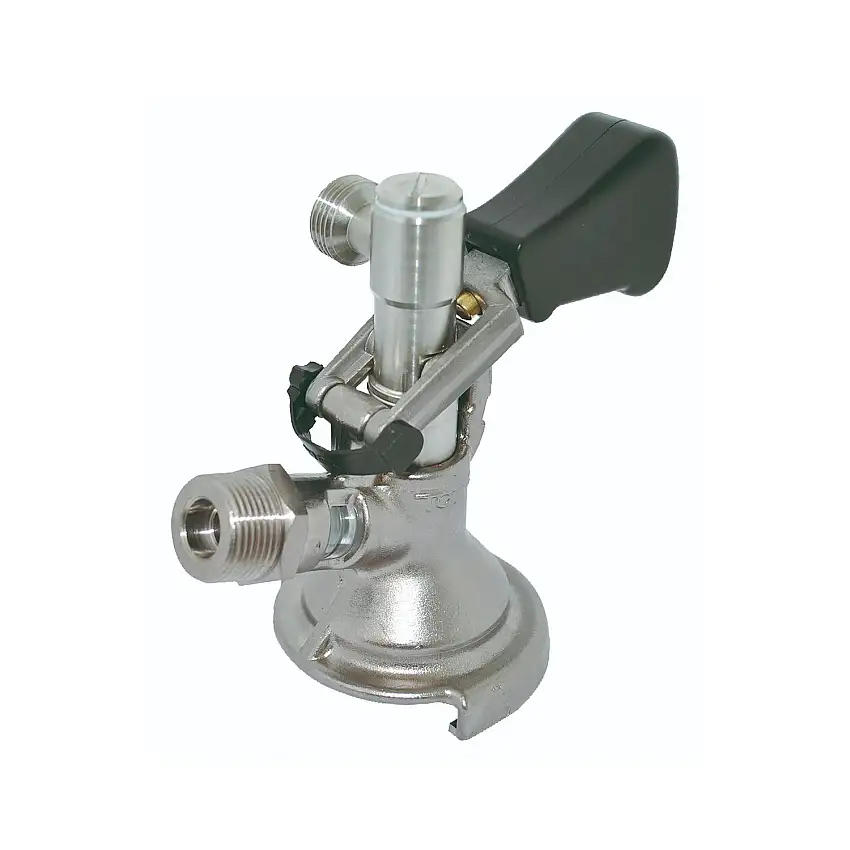 Zapfkopf-Keg-Verschluss-Flach-Fitting-seitlicher-Ausgang-Thekenanstich-1-1