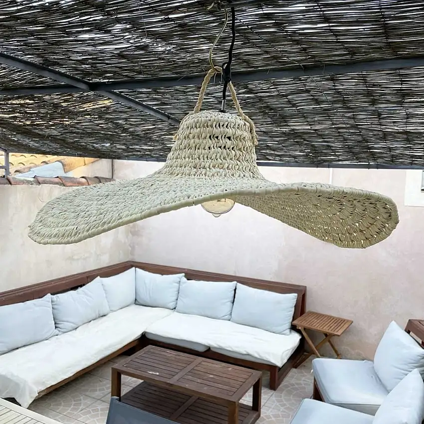 abat-jour-chapeau-ondule-fait-main-1