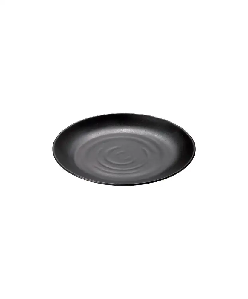 assiette-28x3cm-melamine-noire-28x3cm-1