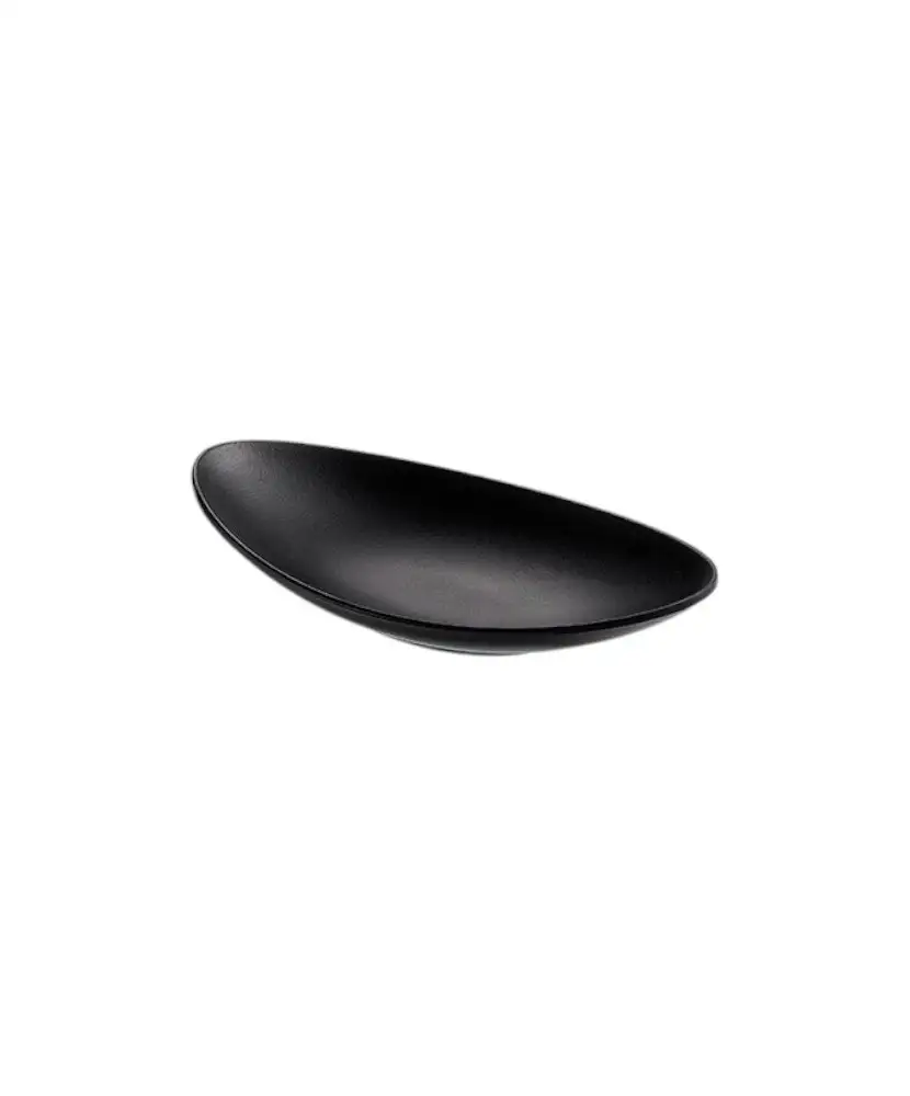 coupe-ovale-noire-en-melamine-1