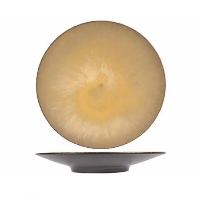 divine-moon-assiette-plate-gris-anthracite-ocre-28-cm-1-1