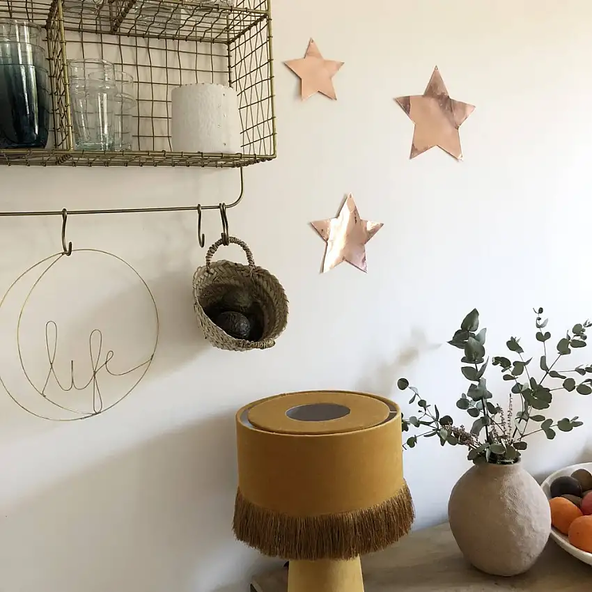 etoile-decorative-en-metal-cuivre-brillante-1