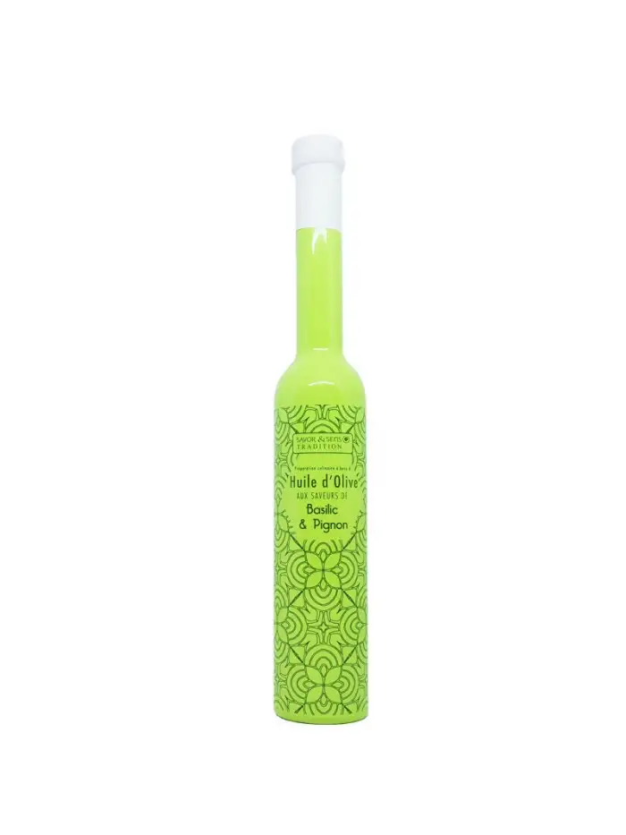 huile-d-olive-saveur-basilic-pignon-bouteille-verte-1