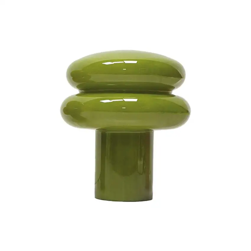 lampe-a-poser-en-verre-colore-kaki-h24cm-1