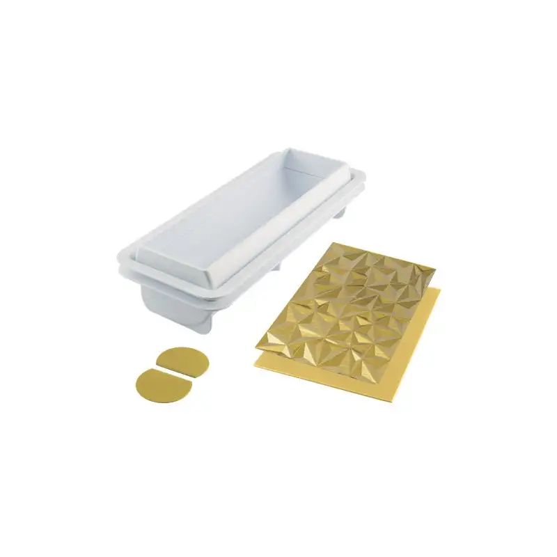 moule-rigide-feuille-en-silicone-3d-buche-diamant-1