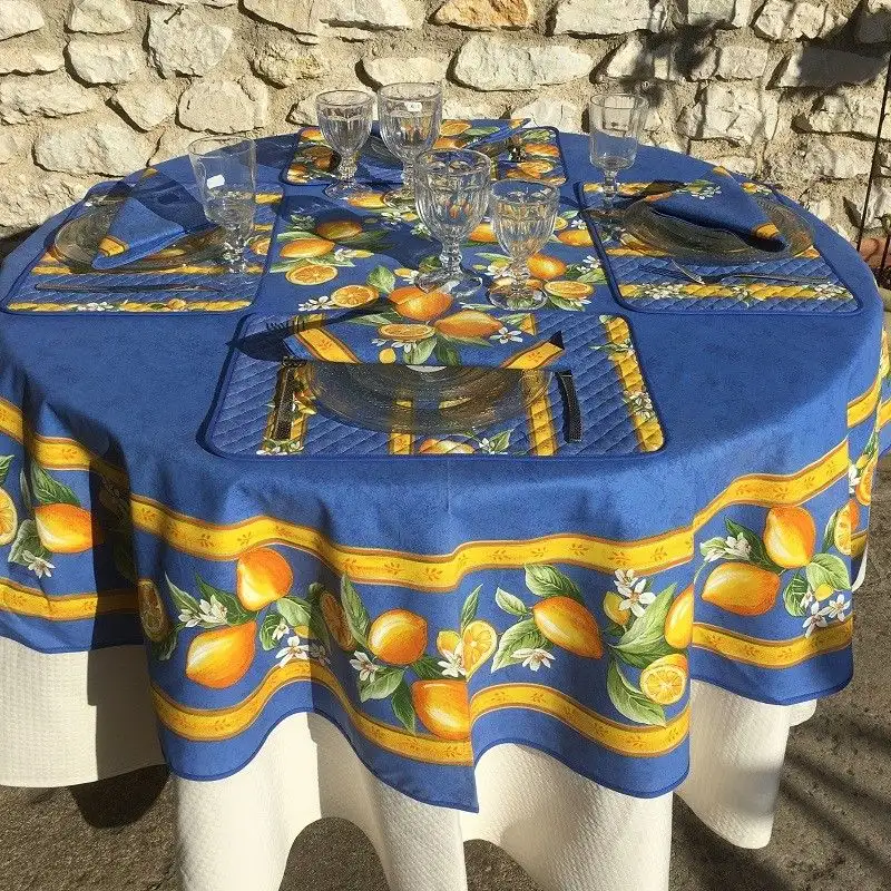 nappe-ronde-en-coton-enduit-citrons-jaune-bleu-tissus-toselli-1
