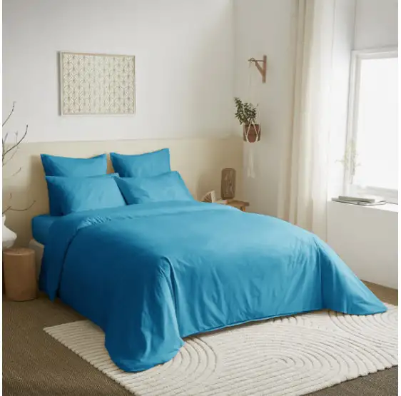 pack-complet-housse-de-couette-unicolore-turquoise-1
