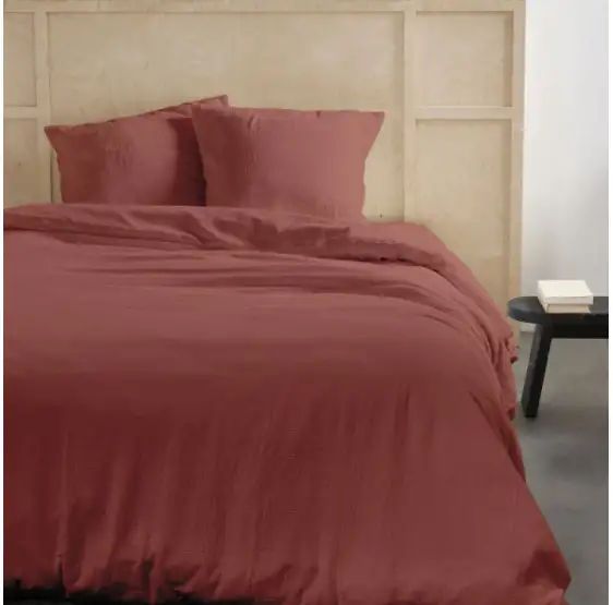 parure-de-couette-1-taie-d-oreiller-65-x-65-cm-gaze-de-coton-terracotta-1