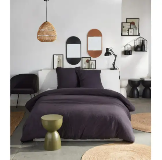 parure-de-couette-240-x-220-cm-2-taies-d-oreiller-65-x-65-cm-gaze-de-coton-fusain-1