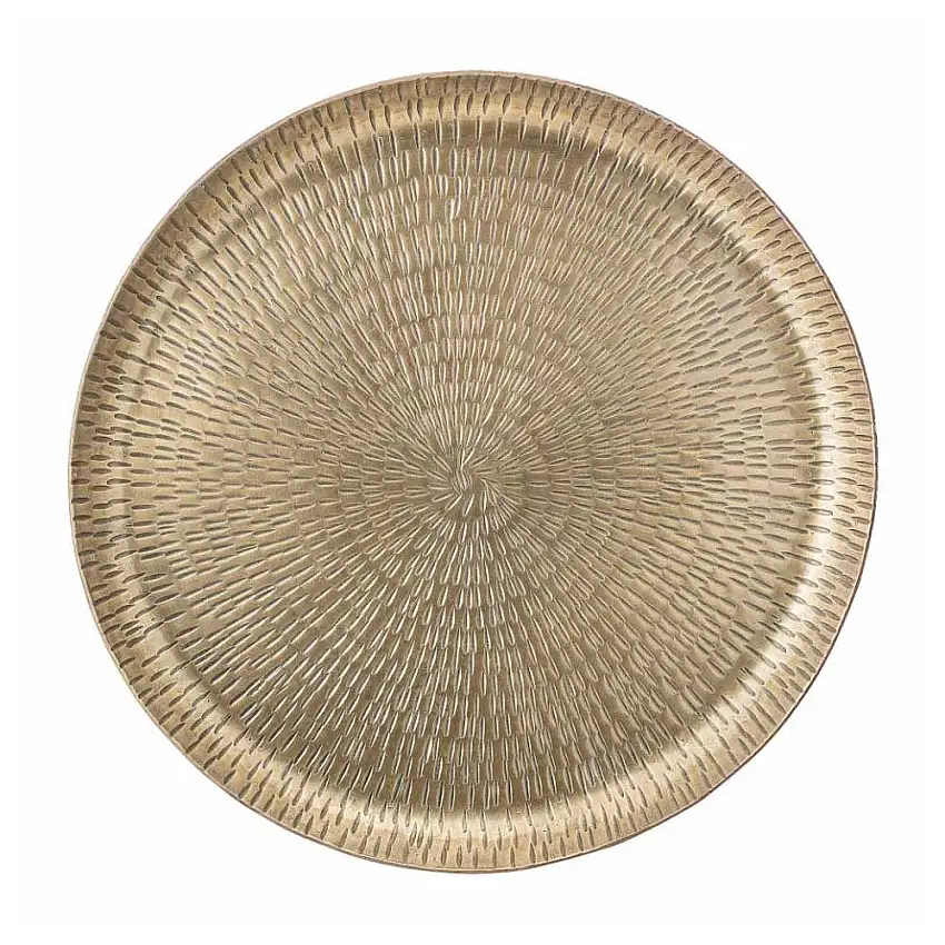 plateau-rond-coloris-dore-rustique-motif-1