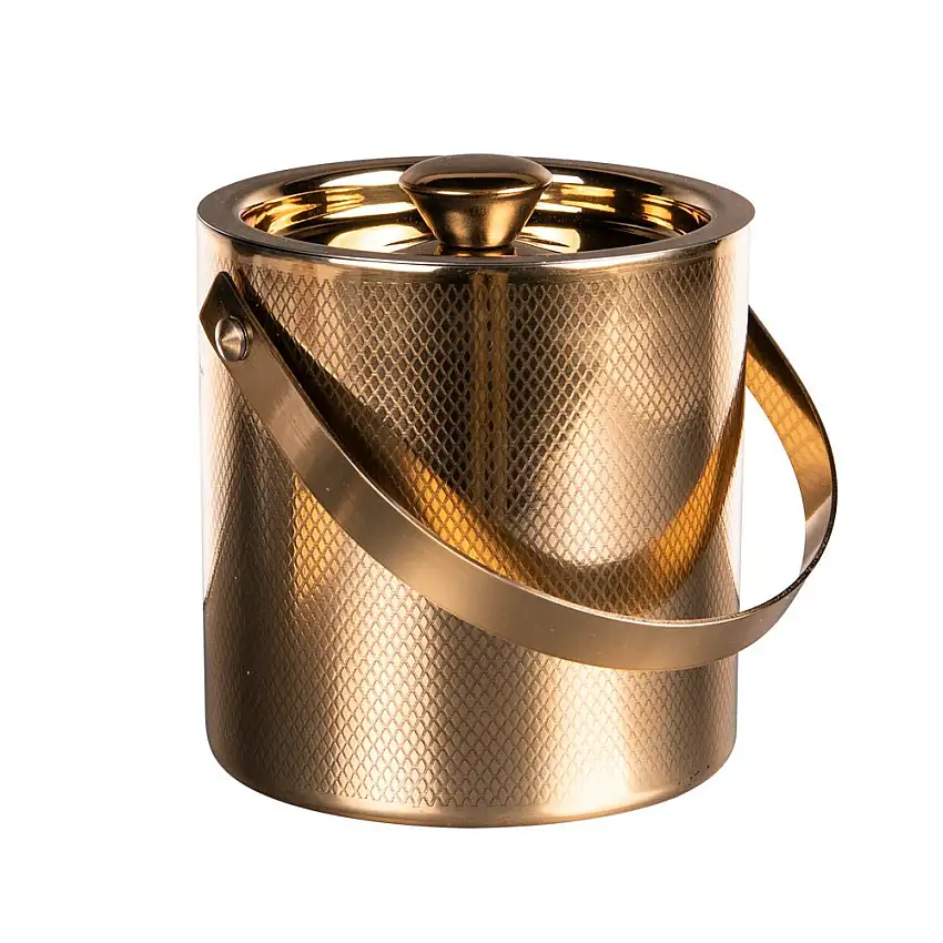 seau-a-glace-double-paroi-dore-avec-pince-diamond-15-cm-441655-1