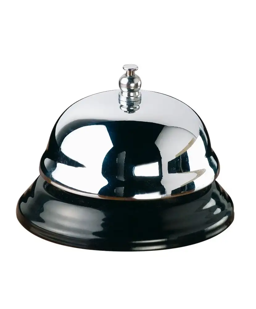sonnette-de-reception-chrome-bloc-noir-10cm-1