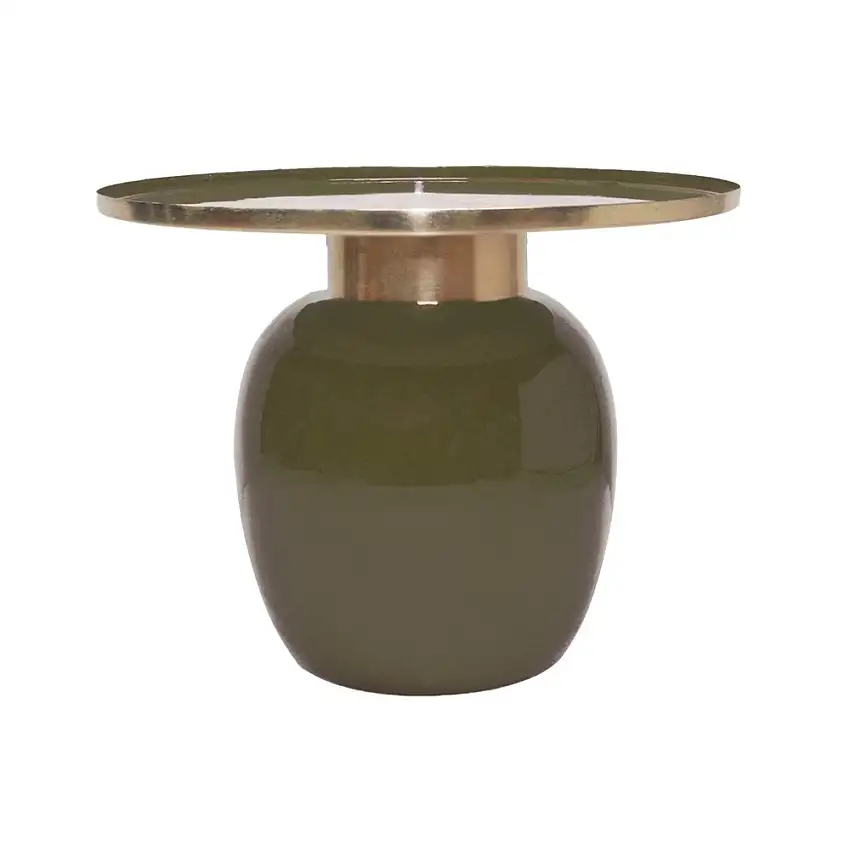 table-basse-dodu-en-metal-laque-kaki-d61cm-1