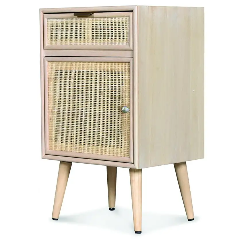 table-de-chevet-roro-en-bois-massif-et-rotin-opjet-paris-1