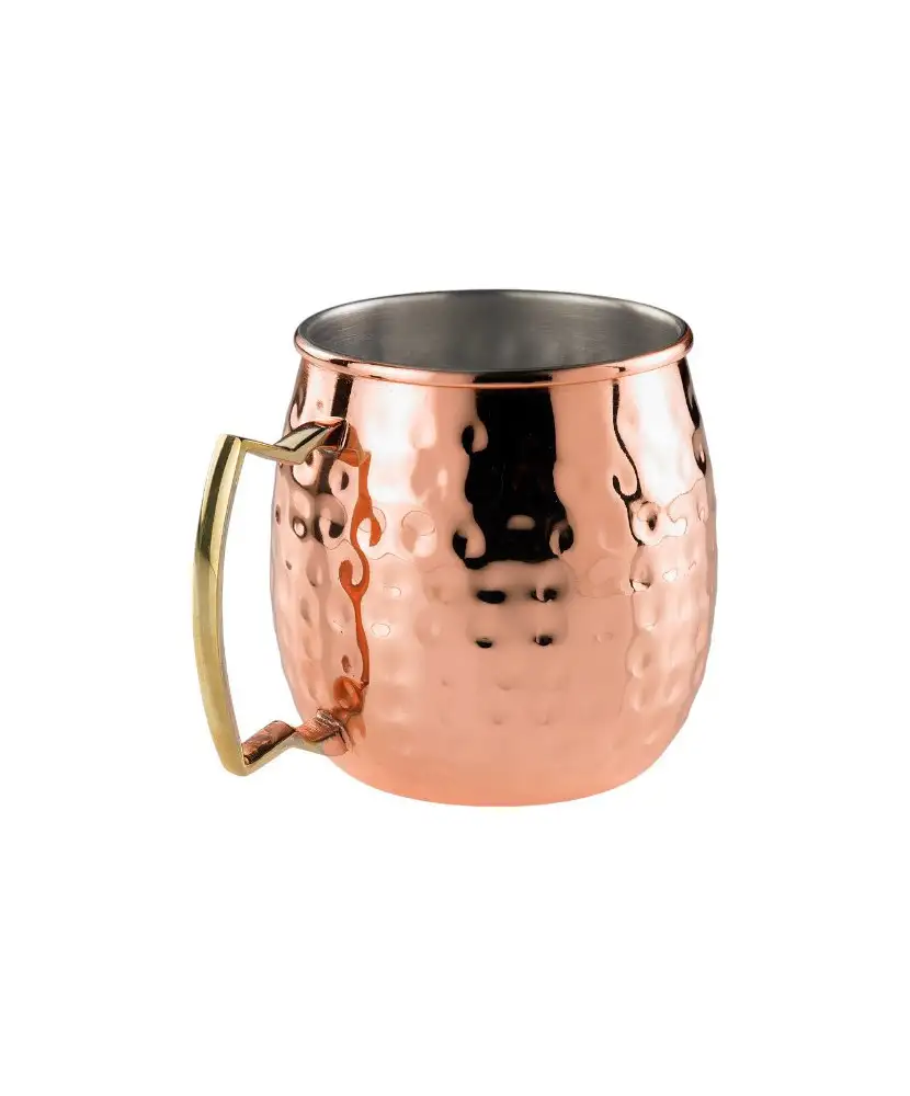 tasse-aspect-martelee-cuivree-en-acier-inoxydable-590ml-1